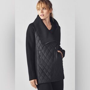 Fabletics Kinsley Jacket – Black – Size Large